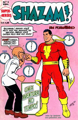 Download de Revista  Shazam (Super Heróis em Formatinho) - 05