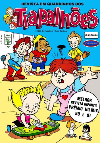 Download de Revista  Revista em Quadrinhos dos Trapalhões - 72