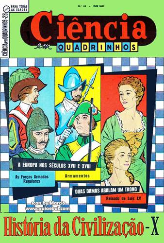 Download de Revista  Ciência em Quadrinhos (Ebal, série 1) 28 - História da Civilização X