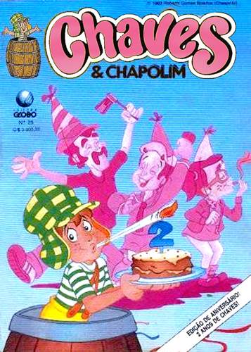 Download de Revista  Chaves & Chapolim - 25