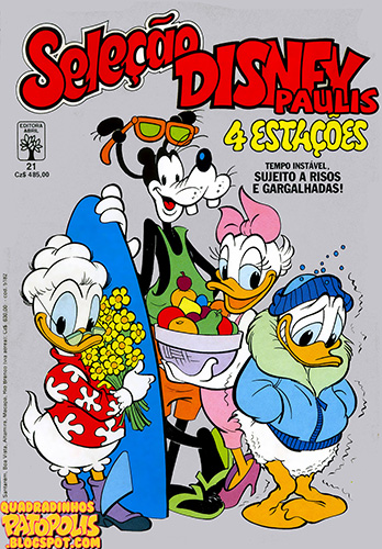 Download de Revista  Seleção Disney - 21 : 4 Estações