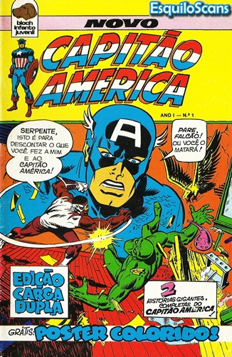 Download de Revista  Capitão América (Bloch) - 001